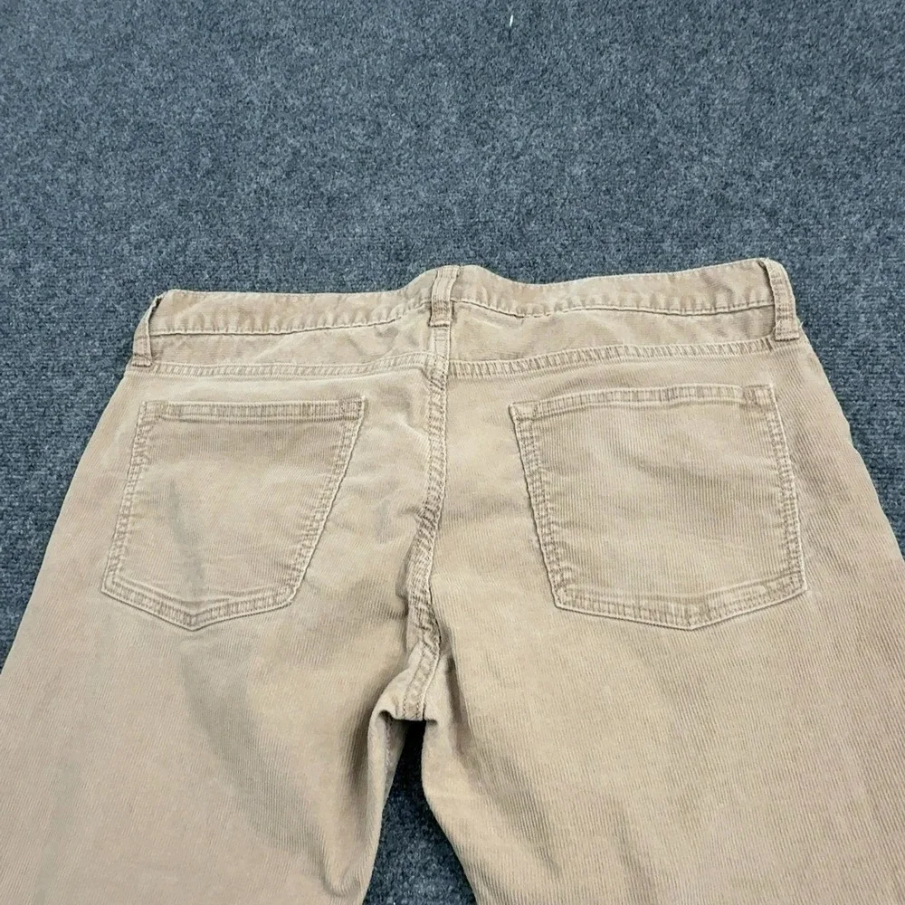 J Crew Pants Mens 35x32 Tan Corduroy 484 Slim Casual Preppy Classic